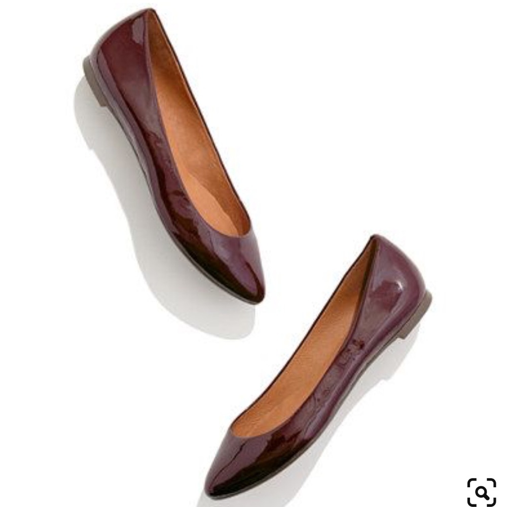 Madewell Sidewalk Skimmers Patent Leather Flats